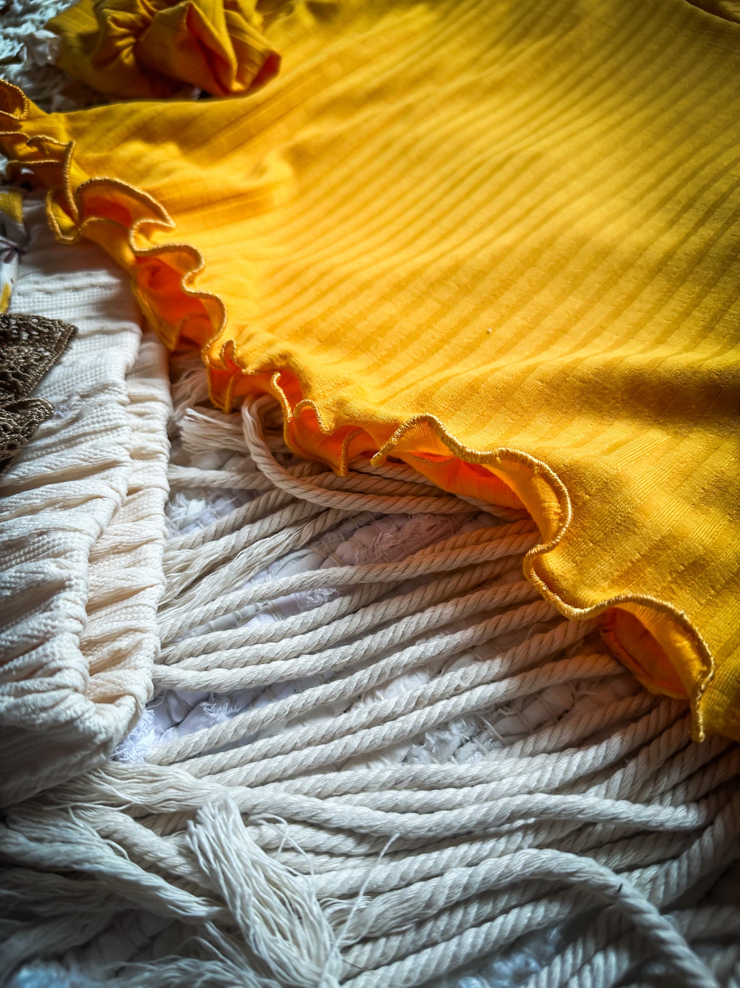 RTS mock neck sweater (lettuce hem) + Teagan shorties 4T