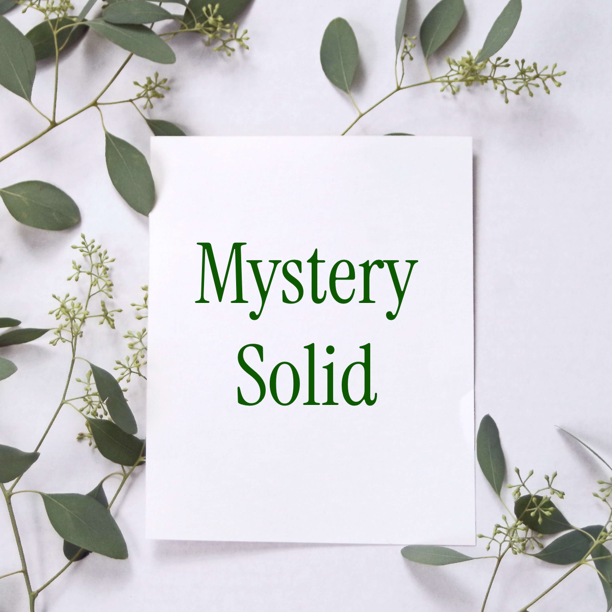 Mystery Solid