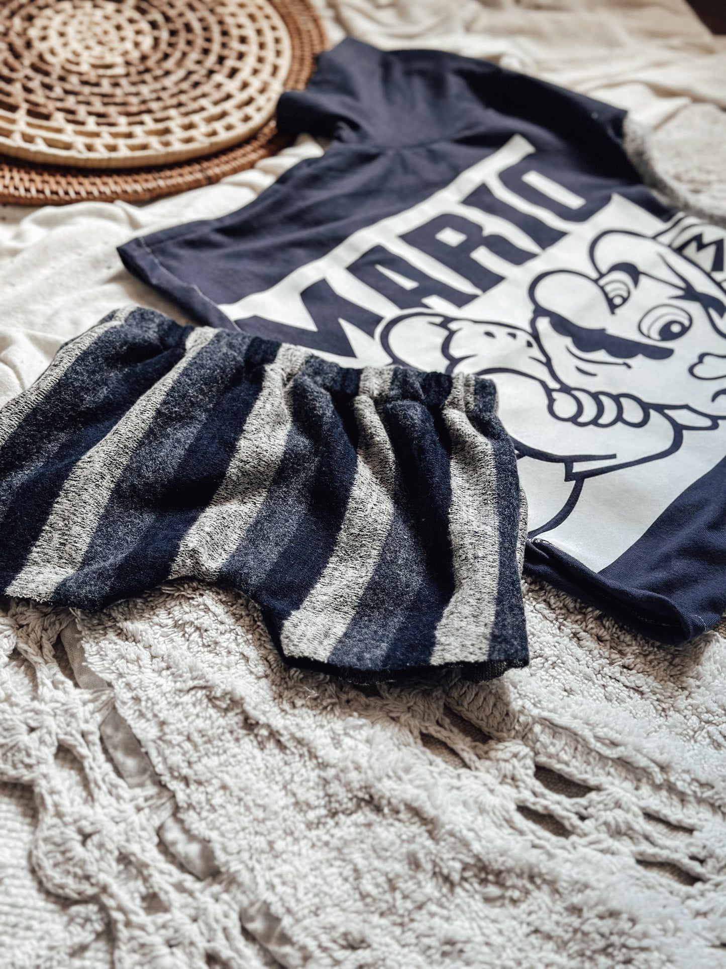 2T Raelyn Boxy tee + Nolan shorts (midi/ shortie length)