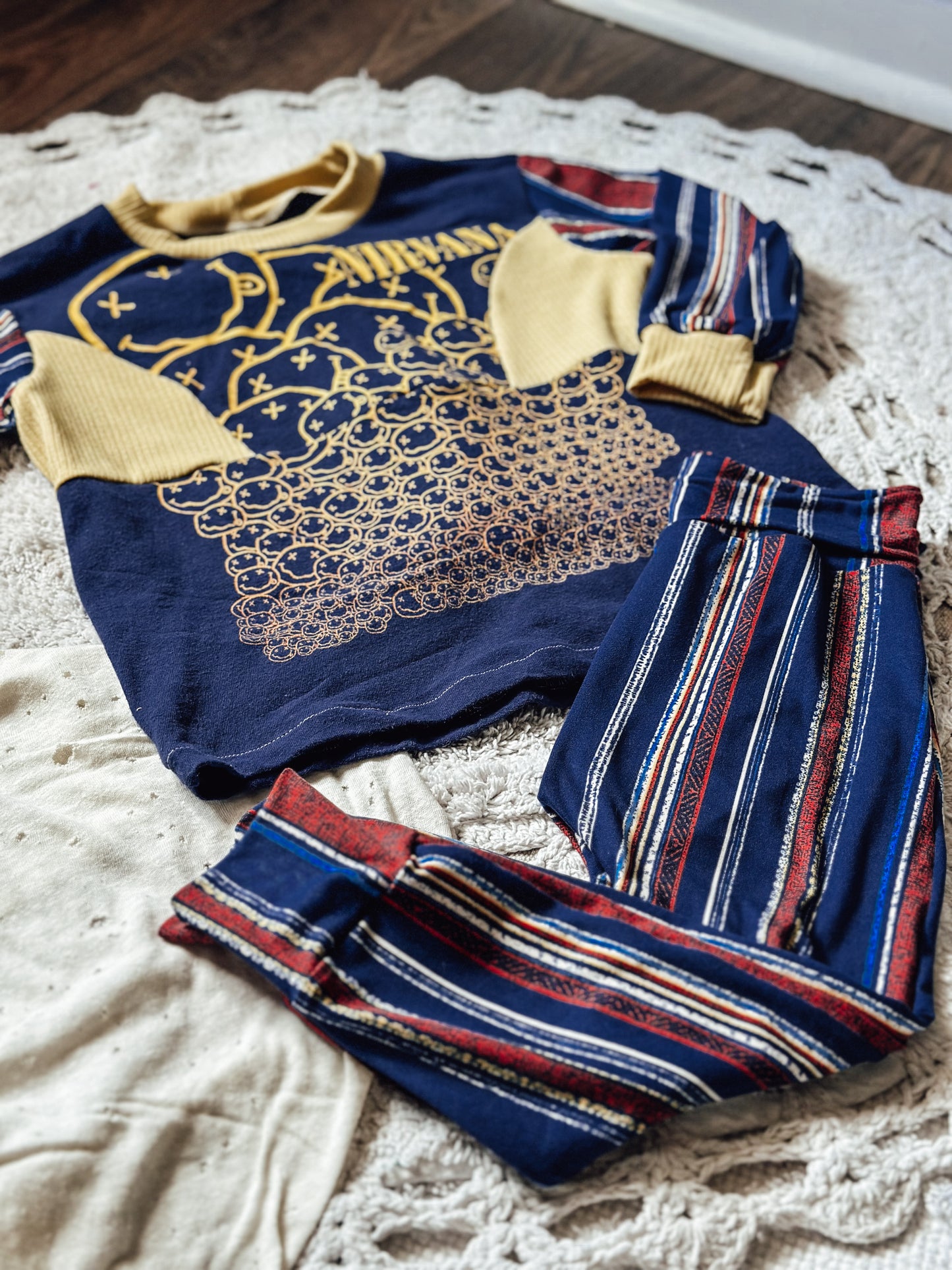 3T Dax Tee + Olive lounge joggers