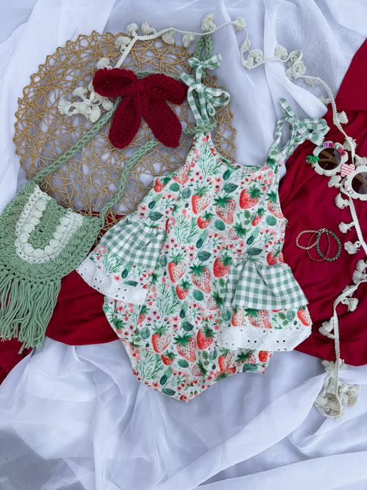 Camellia Ruffled Romper