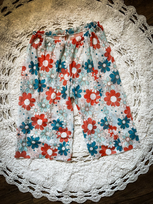 Mesh cropped Wren flow pants